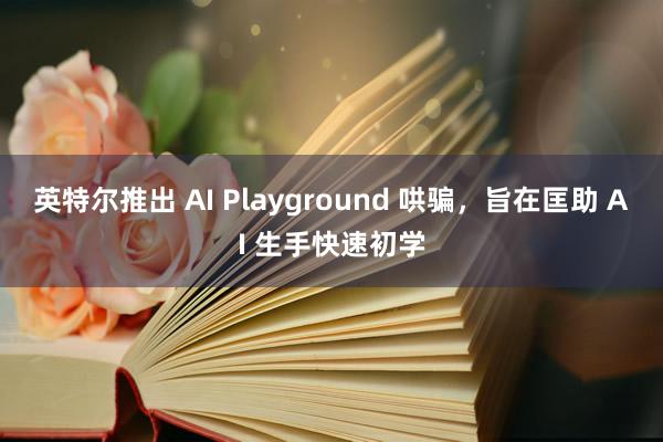 英特尔推出 AI Playground 哄骗，旨在匡助 AI 生手快速初学