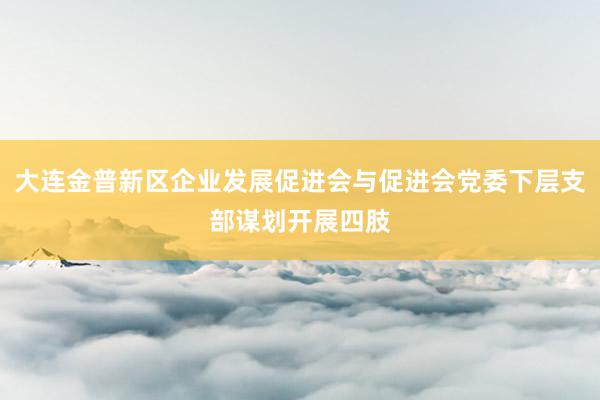 大连金普新区企业发展促进会与促进会党委下层支部谋划开展四肢